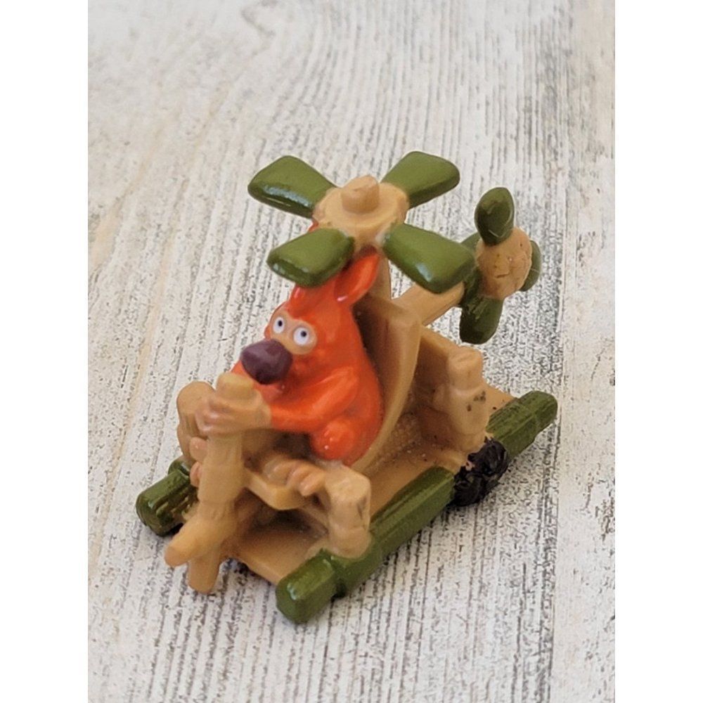 Yowie monster helicopter car mini toy figure